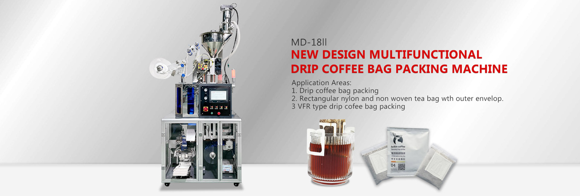 High Speed Drip Coffee Bag Packing Machine