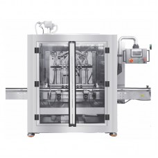 Ten-head electronic scale particle filling production line