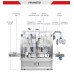 Rotary powder filling machine, rotary powder filling machine, servo powder filling machine